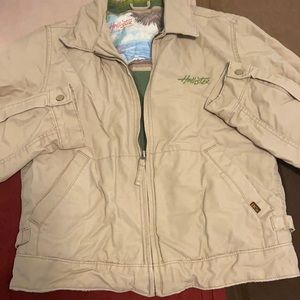 Hollister Tan Jacket Sz Small